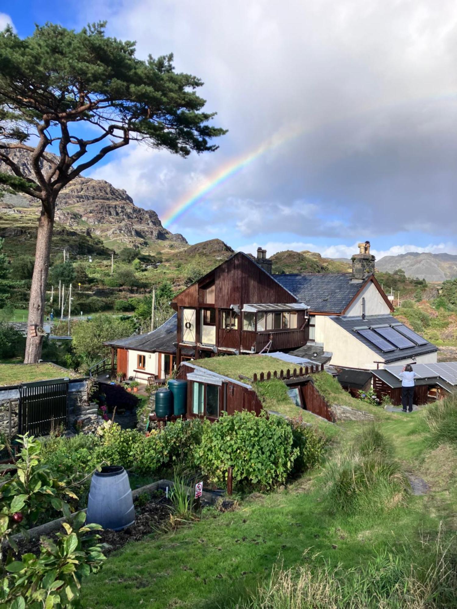 Bryn Elltyd Eco House Guest House Blaenau Ffestiniog ภายนอก รูปภาพ